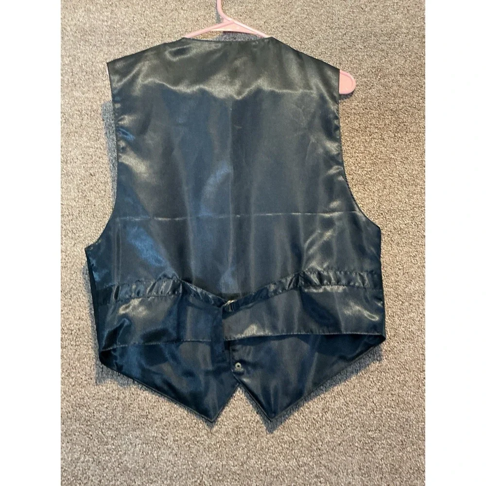 Sculls Western Rodeo Vest Black Suede M Women Women Unisex‎ Cowboy Cowgirl